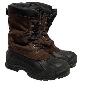 Kamik Men's Dark Brown and Black Snow Boots